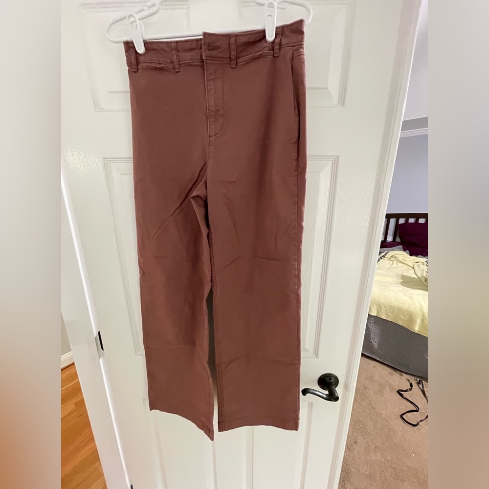Old Navy High Waist Rose Wide Leg Pants